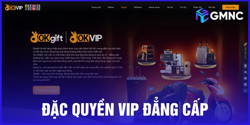 Đặc quyền VIP đẳng cấp